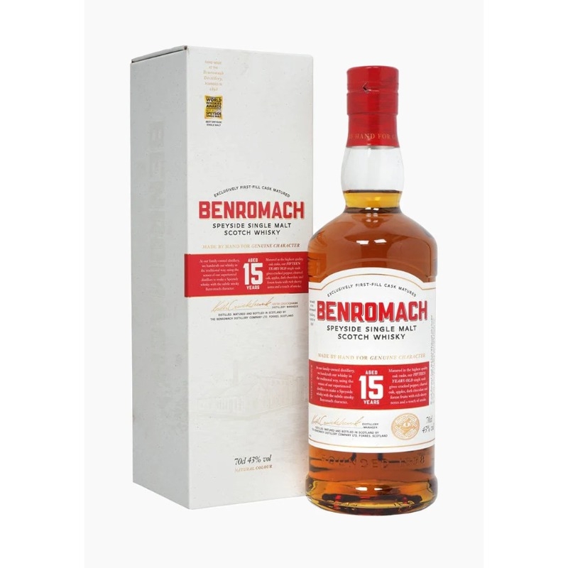 BENROMACH 15 YEARS OLD